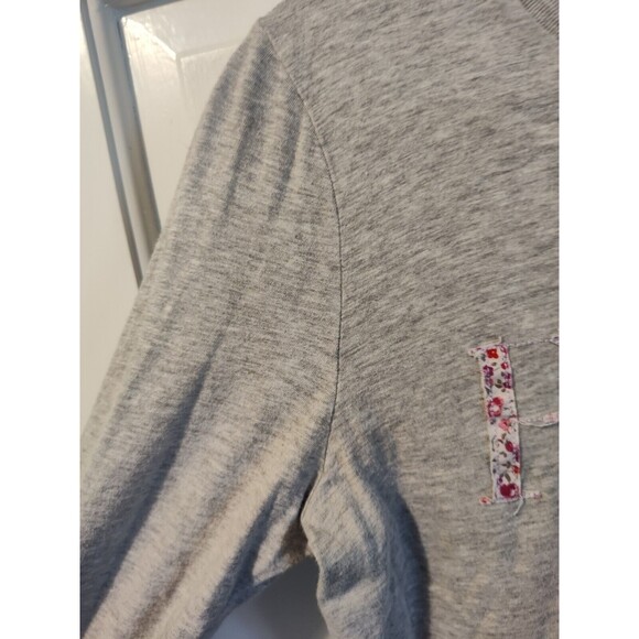 Polo Ralph Lauren Girls Large 12/14 Gray Sweatshirt Preppy Comfortable Fast Ship - Picture 9 of 12